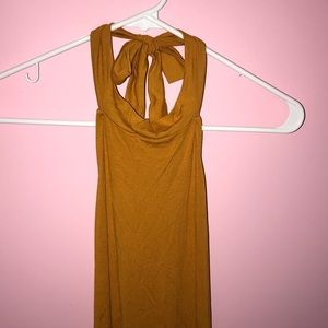 Never worn! Halter fitted dress